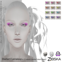Zibska ~ Sherbert Eyemakeup